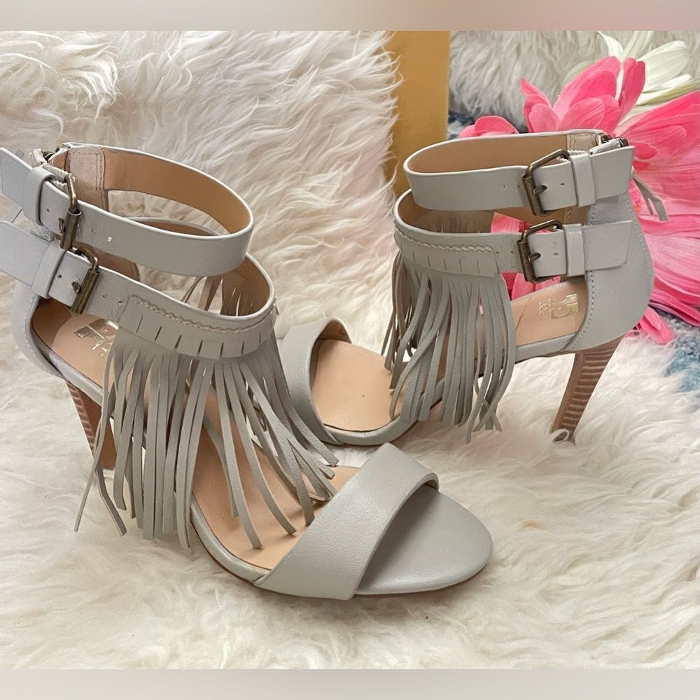 Joe’s Jeans Ironic Fringes Heels Shoes 7.5M